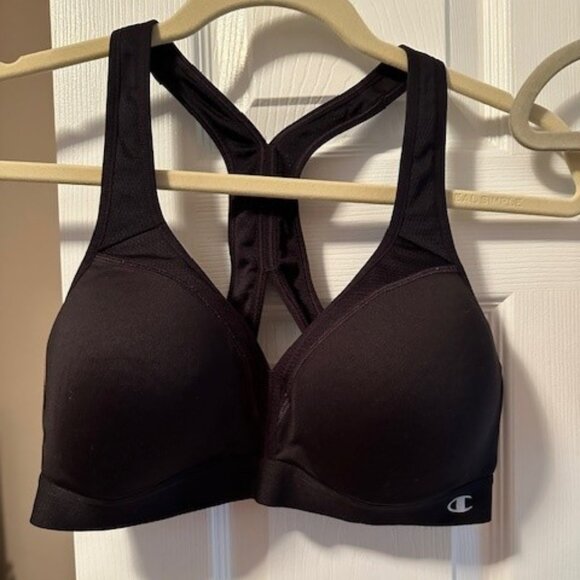 Champion Women's V-Neck, Racerback, Moisture-Wicking, Moderate Support, Sports B - Picture 2 of 10